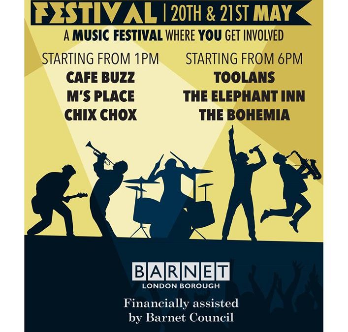 Festival:  North Finchley Festival 20th & 21st May 2017